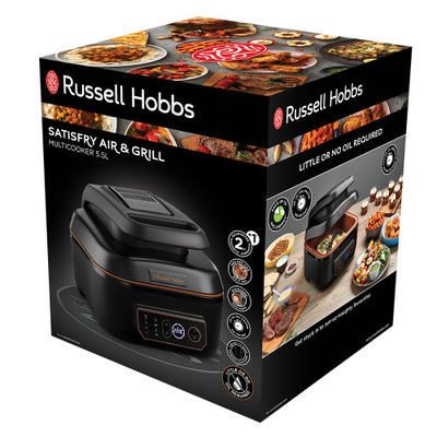 Fritezë ajri Russell Hobbs, 5.5L, 1745W, e zezë