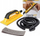 Set lëmimi dore Mirka HANDY, 80x230mm, me thithje pluhuri, i verdhë
