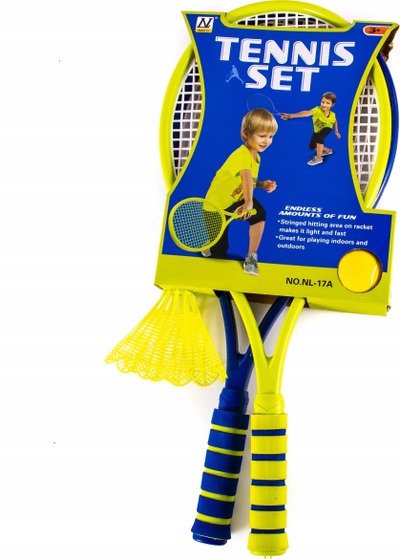Set loje për fëmijë Midex, raketa tenisi dhe badminton