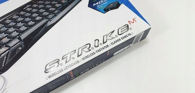 Tastierë wireless Mad Catz S.T.R.I.K.E. M, Bluetooth, layout AZERTY, e zezë