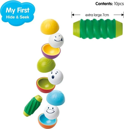 Lodër magnetike SmartMax Hide and Seek Balls, edukative, për kalamaj 1–3 vjeç, shumëngjyrëshe