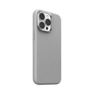 Futrollë magnetike Joyroom JR-BP007 për iPhone 15 Pro, lëkurë, gri