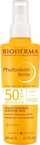 Sprej kundër diellit Bioderma Photoderm Invisible Spray SPF50+, 200 ml, për lëkurë të ndjeshme