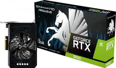 Kartë grafike Gainward GeForce RTX 3050 Pegasus 8GB GDDR6