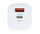 Karikues muri Delta Power CHAR X136B, 30W, USB A dhe USB C, i bardhë