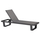 Shezllon Rickon 198x61,5x97Hcm (HM6292.01), gri