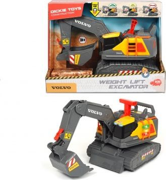 Eskavator lodër me tinguj Dickie, 30 cm