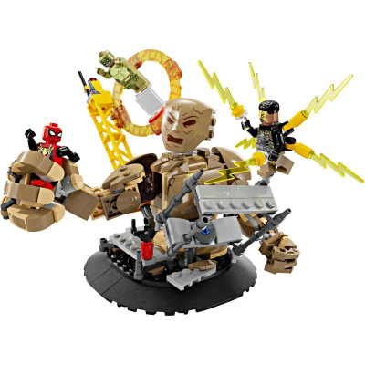 Set ndërtimi LEGO Marvel Spider-Man Vs Sandman Final Battle, 347 pjesë, mbi 10 vjeç, shumëngjyrësh