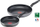 Set tiganësh Tefal Super Start C2739053, 20 cm, 26 cm, i zi