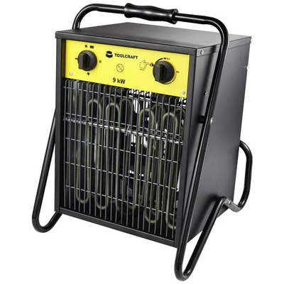Ngrohëse me ventilator portative, e vogël, blu
