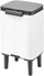 Kosh plerash Brabantia Bo Trash Can Hi, 4L, i bardhë