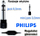 Kufje mbi vesh Philips SHP2500, 6m kabllo, me rregullim zani, gri