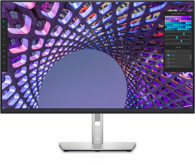 Monitor DELL P Series P3223QE, 31.5", 4K Ultra HD, LCD, i zi/i argjendtë
