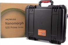 Сет објективи Лаова Nanomorph S35 Prime, анаморфен 1.5x, монтирање Сони E, сребрен одблесок
