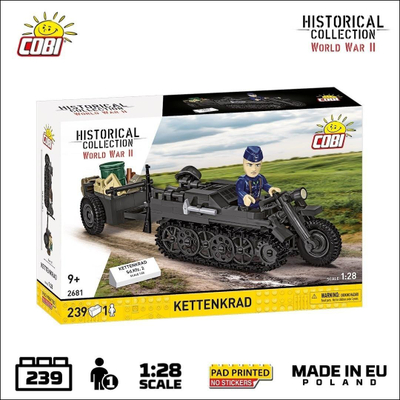 Set blloqesh Cobi Kettenkrad, 239 pjesë