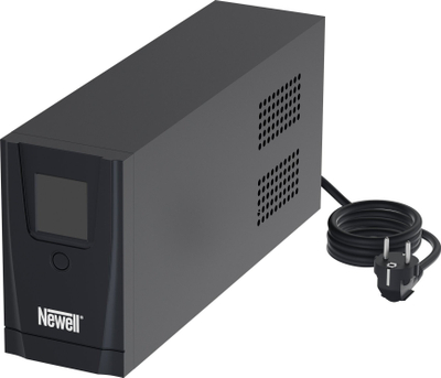 UPS Newell Force LI-600, 600VA 360W, me ekran LCD, ngjyrë e zezë