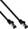 Kabllo rrjeti InLine Patch Cable Cat 8.1, S/FTP, 1m, e zezë