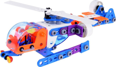 Set ndërtimi Jiasmile Electric Toy Cars, 244 pjesë, 7 në 1, shumëngjyrësh