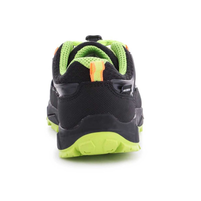 Këpucë hiking Salewa Wildfire WP JR 64009-0986, për fëmijë, të papërshkueshme nga uji, të zeza