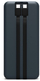 Powerbank Port Designs Powerbank 10000mAh, 20W, со интегрирани кабли, црн