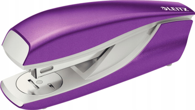 Hefter Leitz WOW 5502 metal, 30 fletë, gri metalik