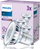Llambë LED Philips GU10, 4.6W 390lm 4000K, set me 3 copë, transparente