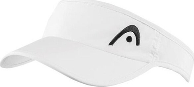 Visor sportiv Head Pro Player për goca, masa S, me mbrojtje UV, i bardhë