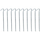 Kunj për çadër RedCliffs Tent Peg, 23cm, set 10 copë, metalik