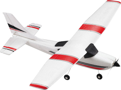 Avion me pult Amewi 24002, bateri 500 mAh, 58 g, i bardhë me të kuqe