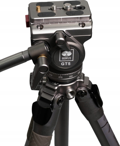 Tripod fotografik SIRUI Pilot Series GT5, alumin, 140 cm, gri