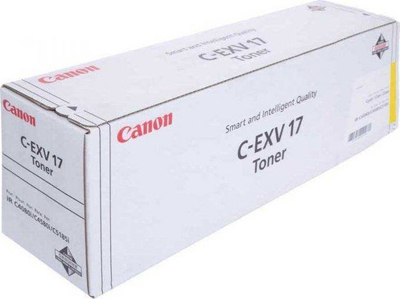 Tонер Canon C-EXV17, жолт, оригинален