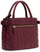 Çantë dore GUESS Paisleigh Quilted Small Satchel, e vogël, e zezë