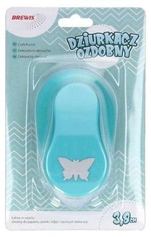 Gërshërë dekorative Butterfly, për vrimë fluture 3.8 cm, ngjyra të përziera