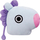 Jastëk pelushi HERMA BT21 MANG, 28cm, shumë i butë, shumëngjyrësh
