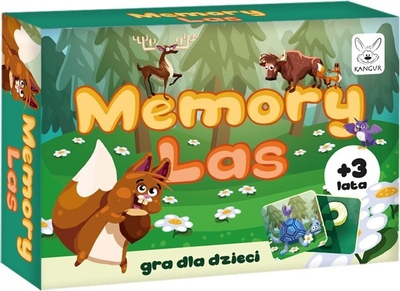 Loja memory Las Kangur, 24 elemente, për kalamaj, shumëngjyrëshe