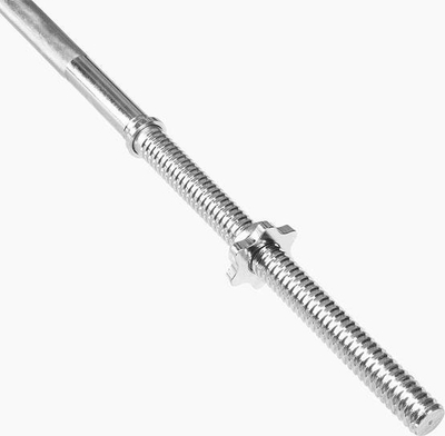 Shufër e drejtë për fitnes HMS Straight Bar 17-60-037, 220 cm, diametër 30 mm, e kromuar