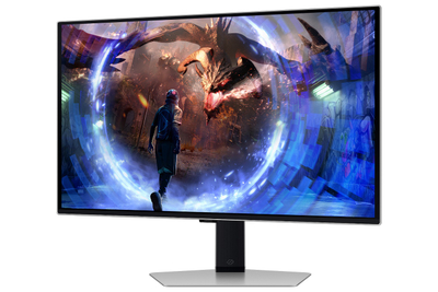Monitor Samsung Odyssey G6, 27\", OLED, QHD, 360Hz, i bardhë
