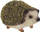 Figurë dekorative për kopsht Unique Hedgehog, nga gur sintetik, i qëndron motit, shumëngjyrëshe