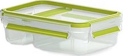 Kutia për kos Emsa Clip&amp;Go, 0.6L, plastike, jeshile