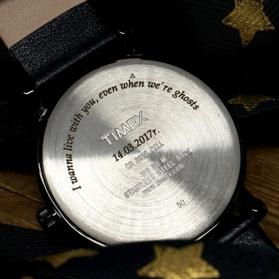 Рачен часовник Timex Harborside Coast, 44mm, отпорен на вода 100m, црн