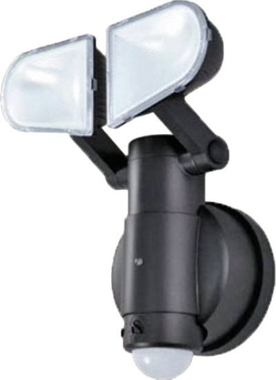 Aplike murale Schwaiger LED220 011, LED, sensor lëvizjeje, me bateri, e zezë