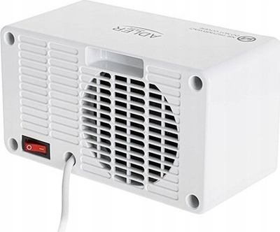 Керамички грејач со вентилатор Adler, 1000W, LCD екран, бел