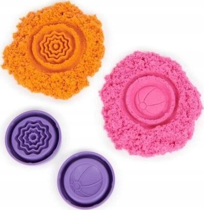 Set rërë kinetike Spin Master Kinetic Sand Flowfetti, tub surprizë, shumëngjyrëshe, MIX