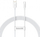 Kabllo karikimi Baseus P10320102214-02, USB A në USB C, 1.5m, 100W, e bardhë