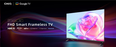 Телевизор CHIQ LF32FT, 32", Full HD Smart, црн
