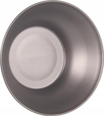 Piata kampingu Lifeventure Titanium Bowl, titan i lehtë, s’merret me ndryshk, gri