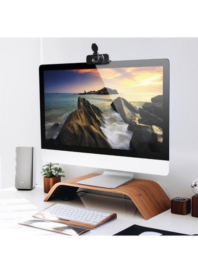 Веб камери Port Designs 900078, Full HD 1080p, USB A и USB C, црна