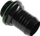 Lidhës uji BitsPower BP MBWP C33, 1/4", 11 mm, i zi