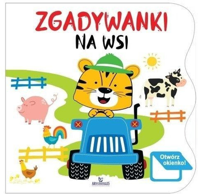 Libër edukativ për fëmijë Riddles On the Farm, enigmë në fermë, format i vogël, shumëngjyrësh