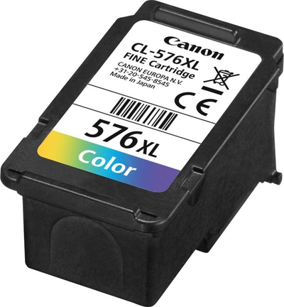 Fishek boje Canon CL-576XL, XL, tri kolor, për Canon Pixma